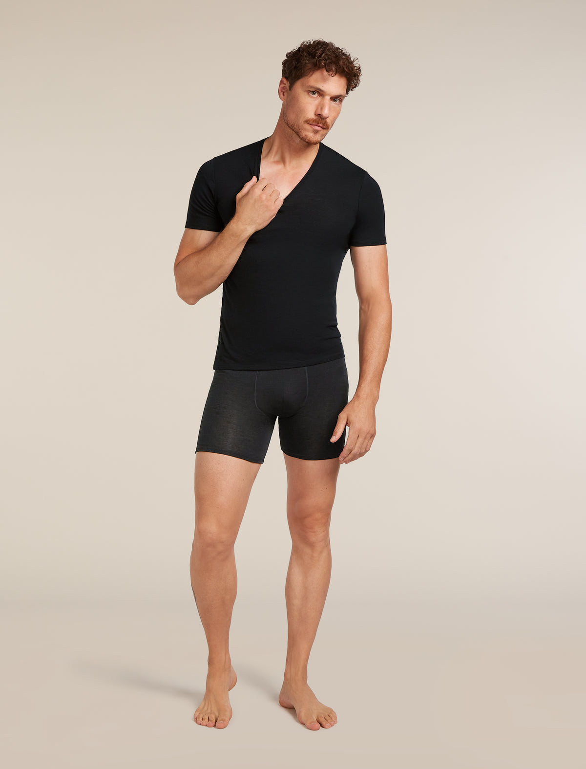 Men's Merino 150 Anatomica Short Sleeve V Neck Top  - 6