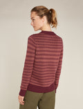 Women's Waypoint Crewe Sweater Port/Cedarwood - 4