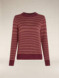 Women's Waypoint Crewe Sweater Port/Cedarwood - 9