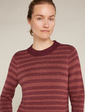 Women's Waypoint Crewe Sweater Port/Cedarwood - 7