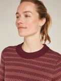 Women's Waypoint Crewe Sweater Port/Cedarwood - 8