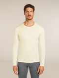 Men's Merino 200 Oasis Long Sleeve Crewe Thermal Top Undyed - 1
