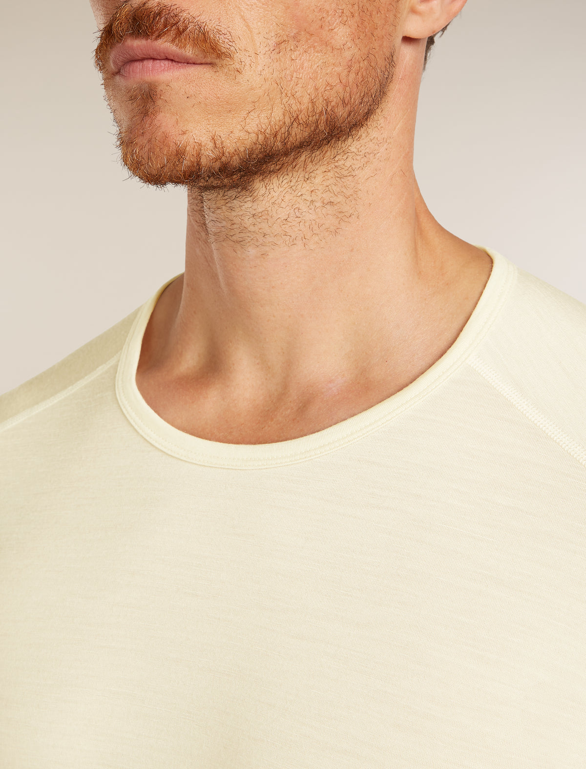 Men's Merino 200 Oasis Long Sleeve Crewe Thermal Top Undyed - 5