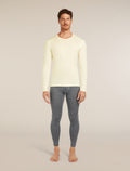 Men's Merino 200 Oasis Long Sleeve Crewe Thermal Top Undyed - 3
