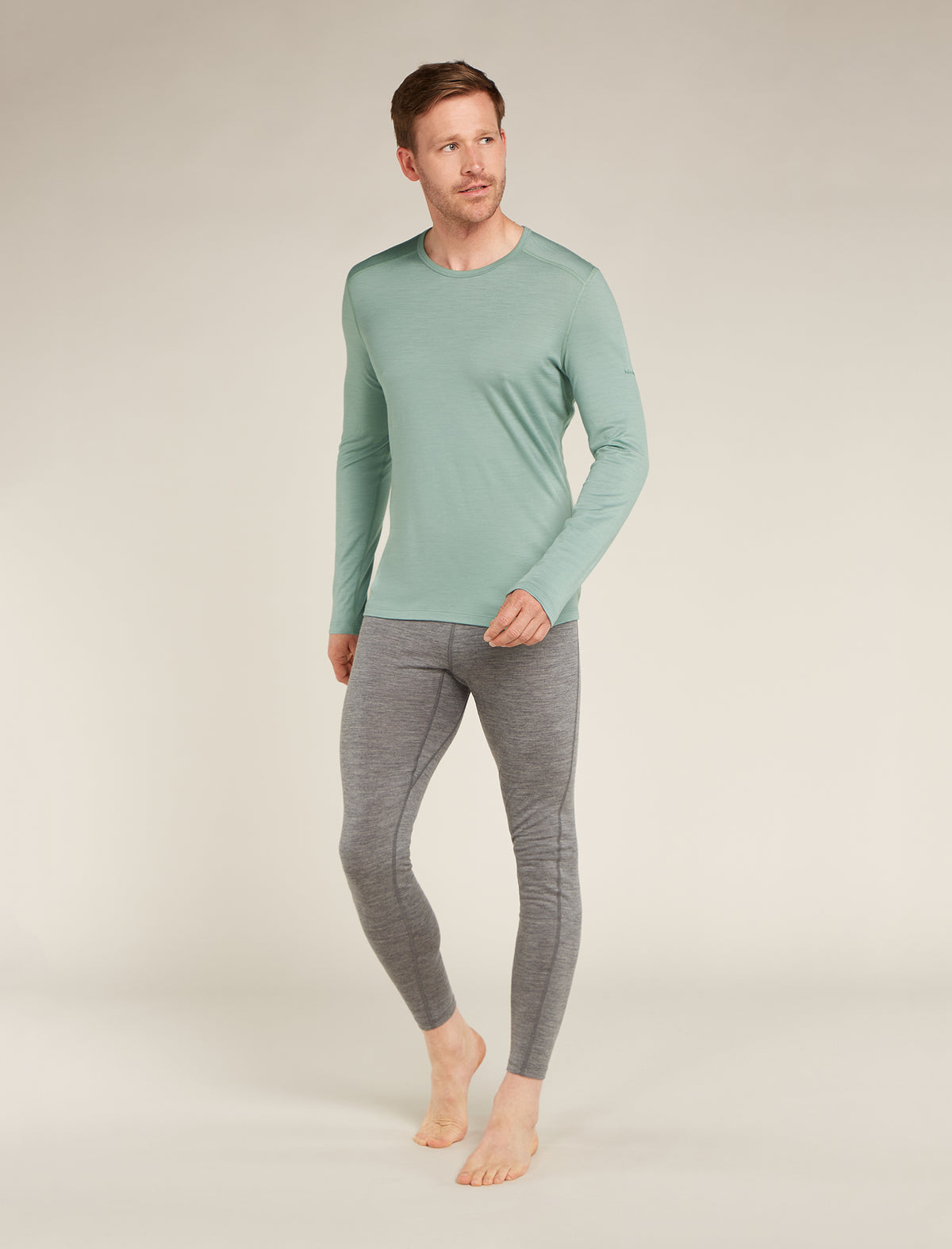 Men's Merino 200 Oasis Long Sleeve Crewe Thermal Top  - 3