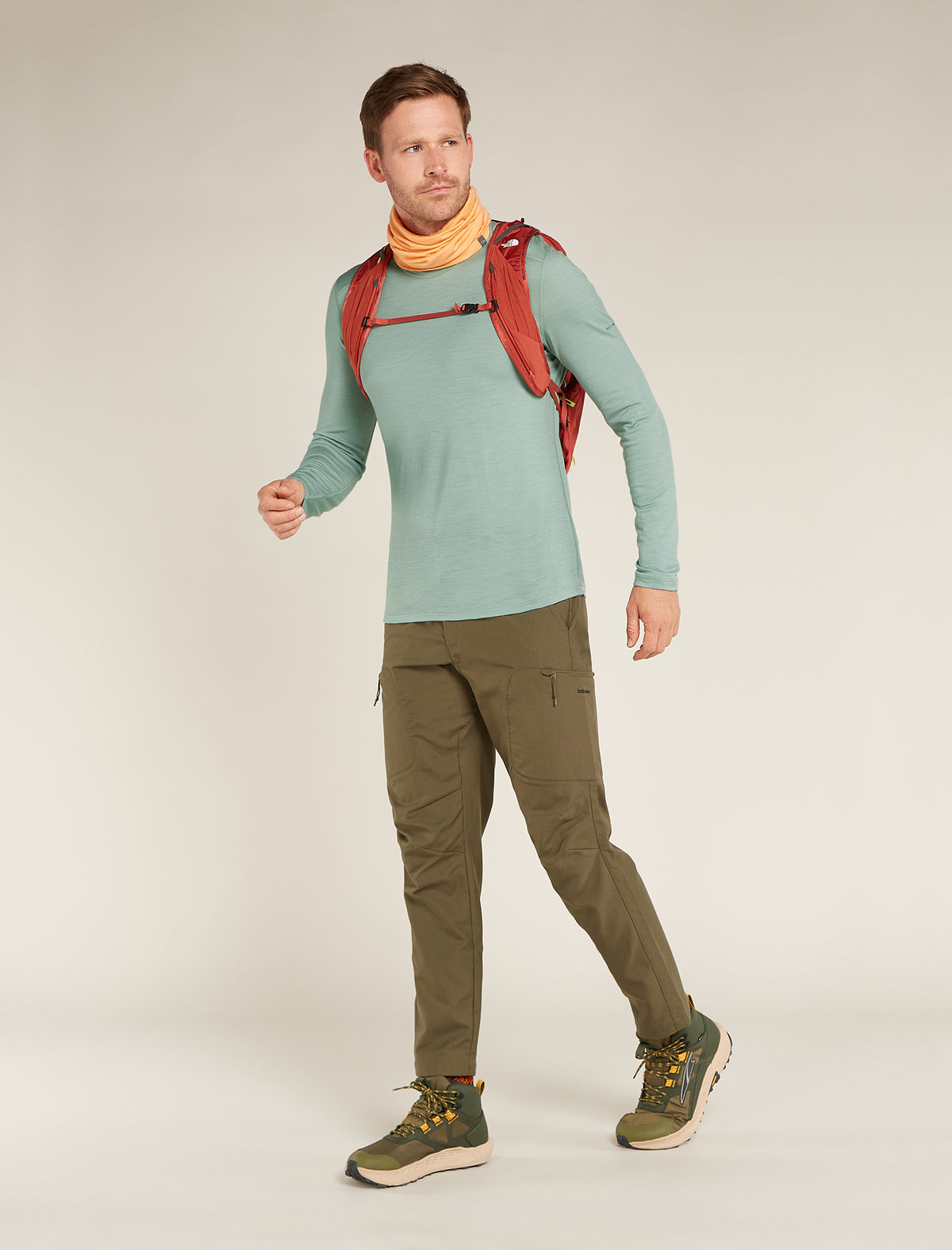 Men's Merino 200 Oasis Long Sleeve Crewe Thermal Top  - 4