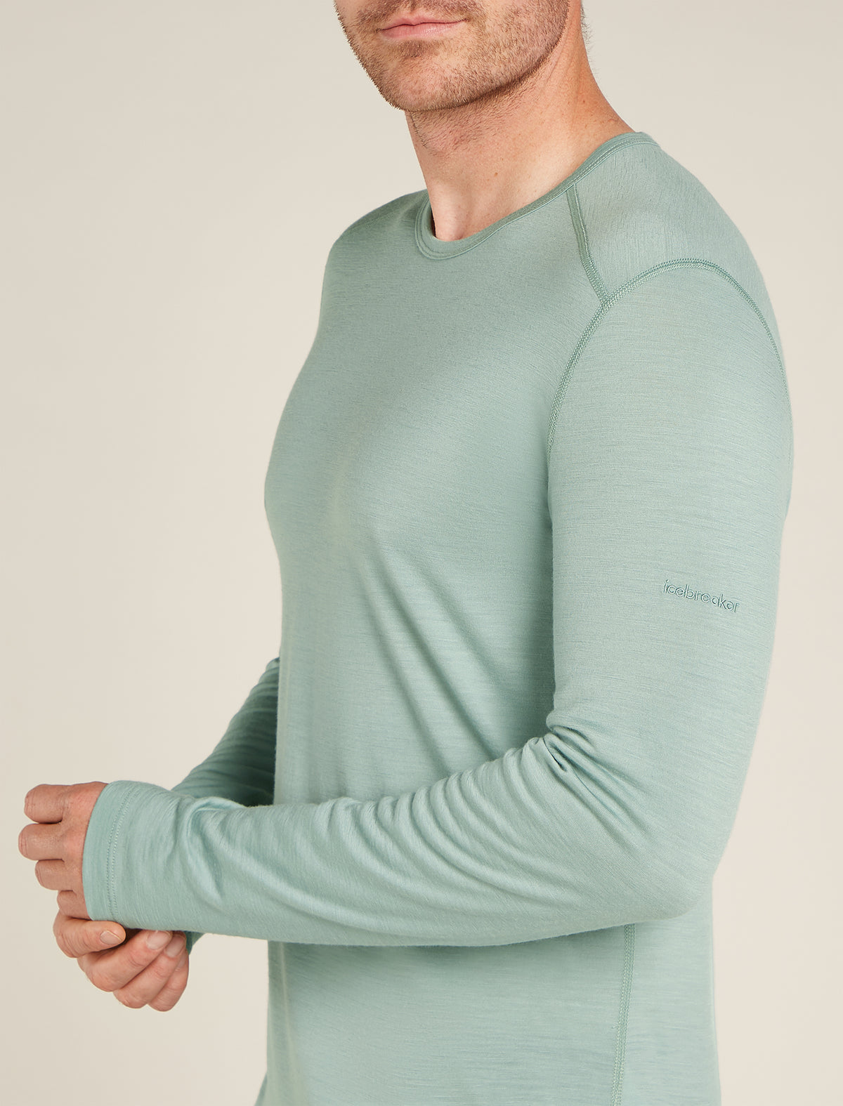 Men's Merino 200 Oasis Long Sleeve Crewe Thermal Top  - 5