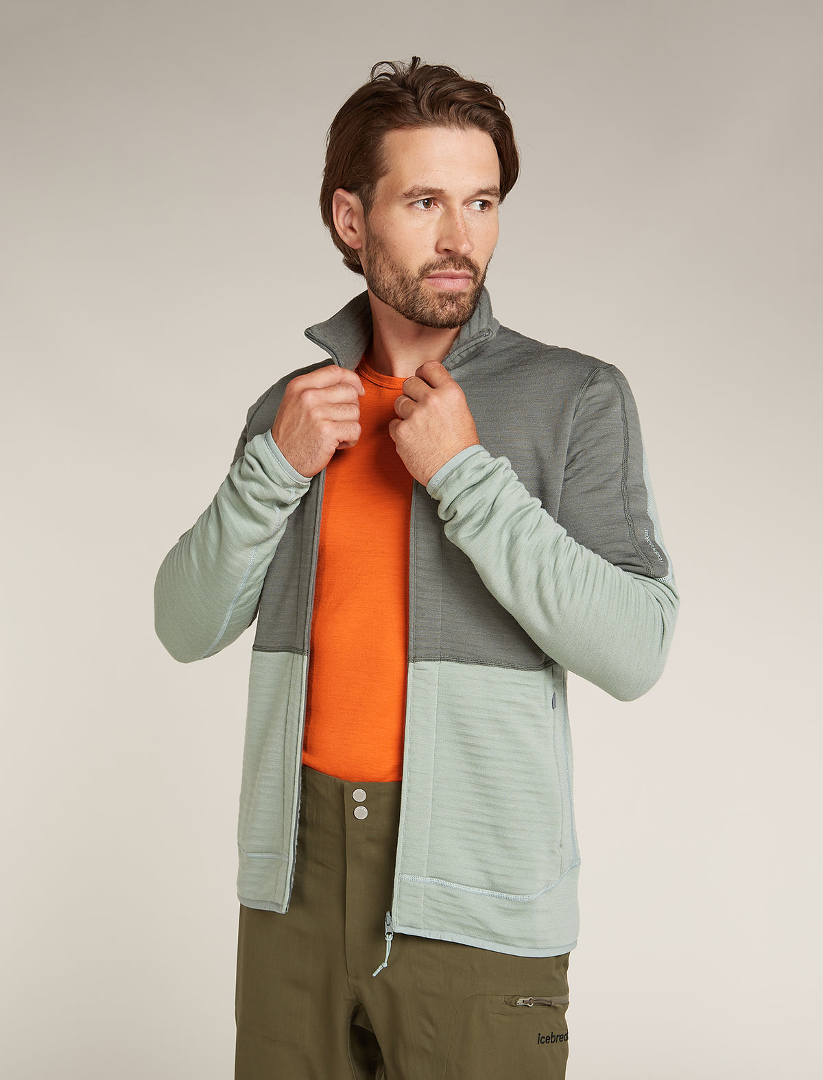 Men's Merino 200 Oasis Long Sleeve Crewe Thermal Top  - 4