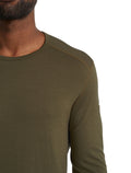 Men's Merino 200 Oasis Long Sleeve Crewe Thermal Top Loden - 4