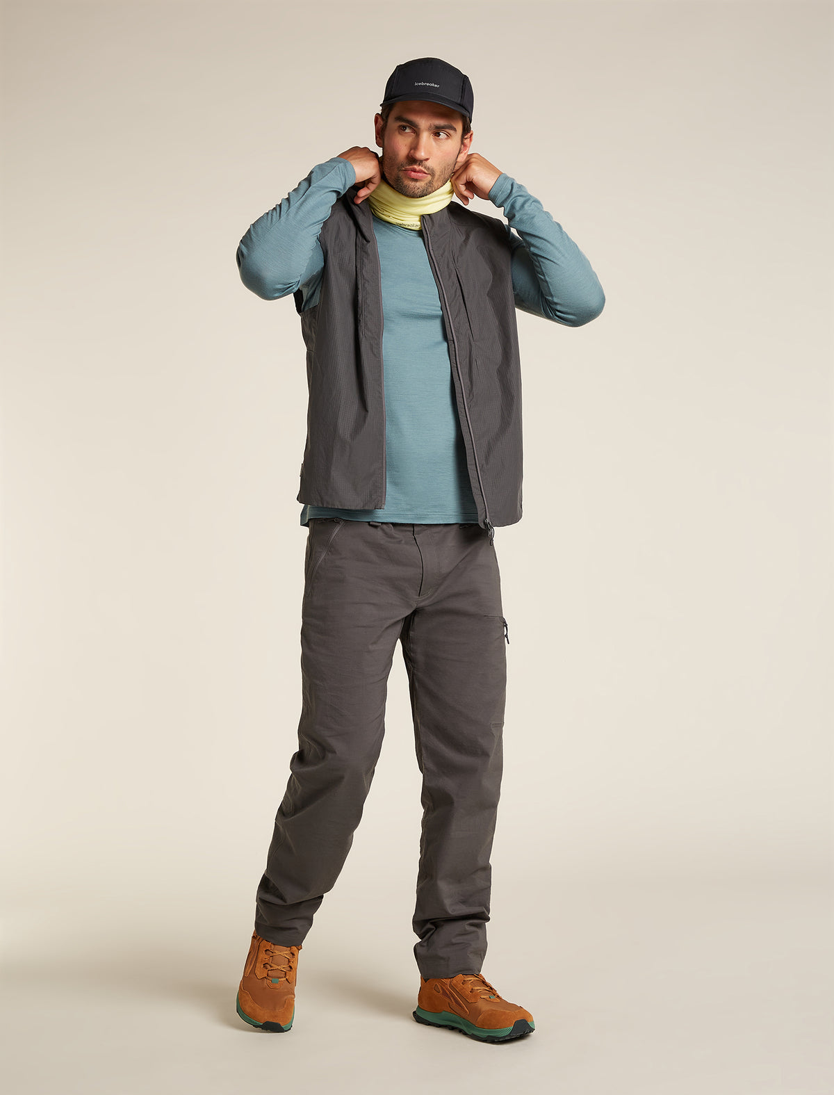 Men's Merino 200 Oasis Long Sleeve Crewe Thermal Top  - 4