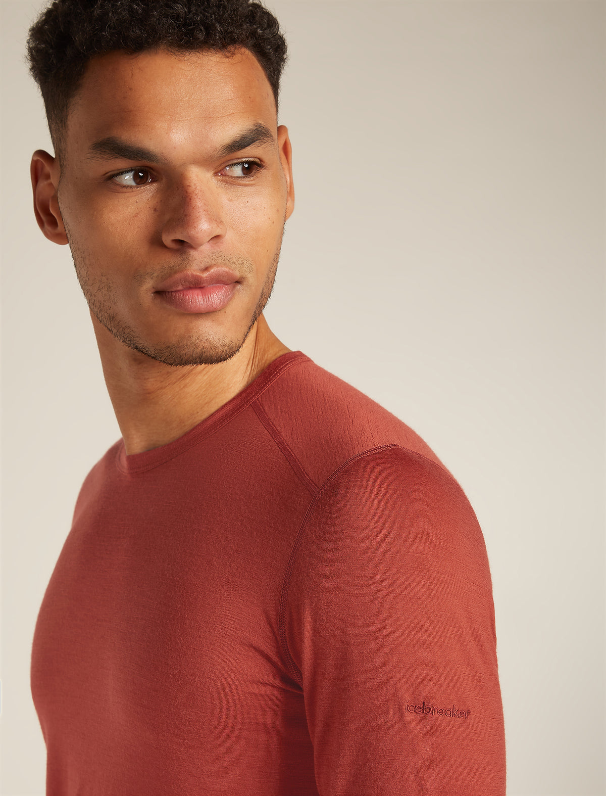 Men's Merino 200 Oasis Long Sleeve Crewe Thermal Top  - 5