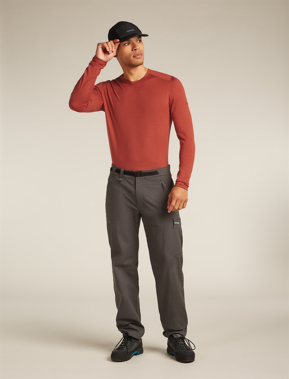 Men's Merino 200 Oasis Long Sleeve Crewe Thermal Top  - 4