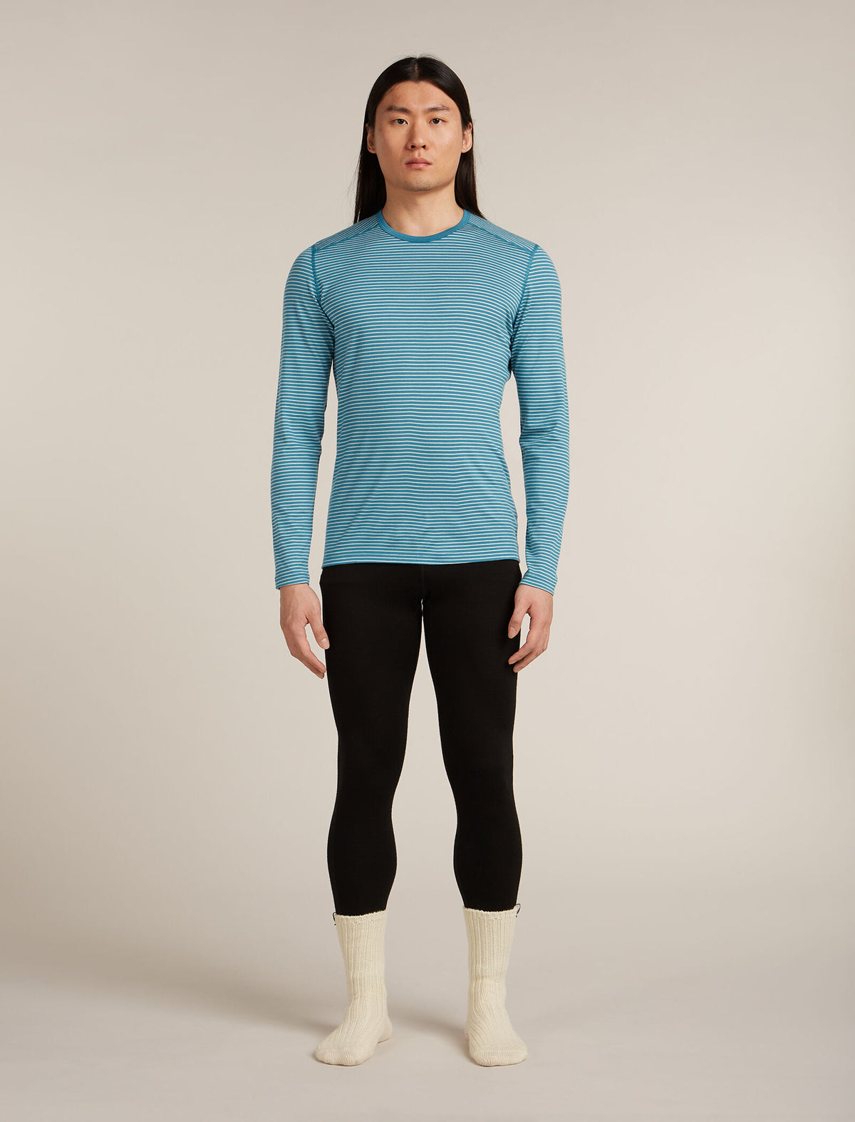 Men's Merino 200 Oasis Long Sleeve Crewe Thermal Top  - 7