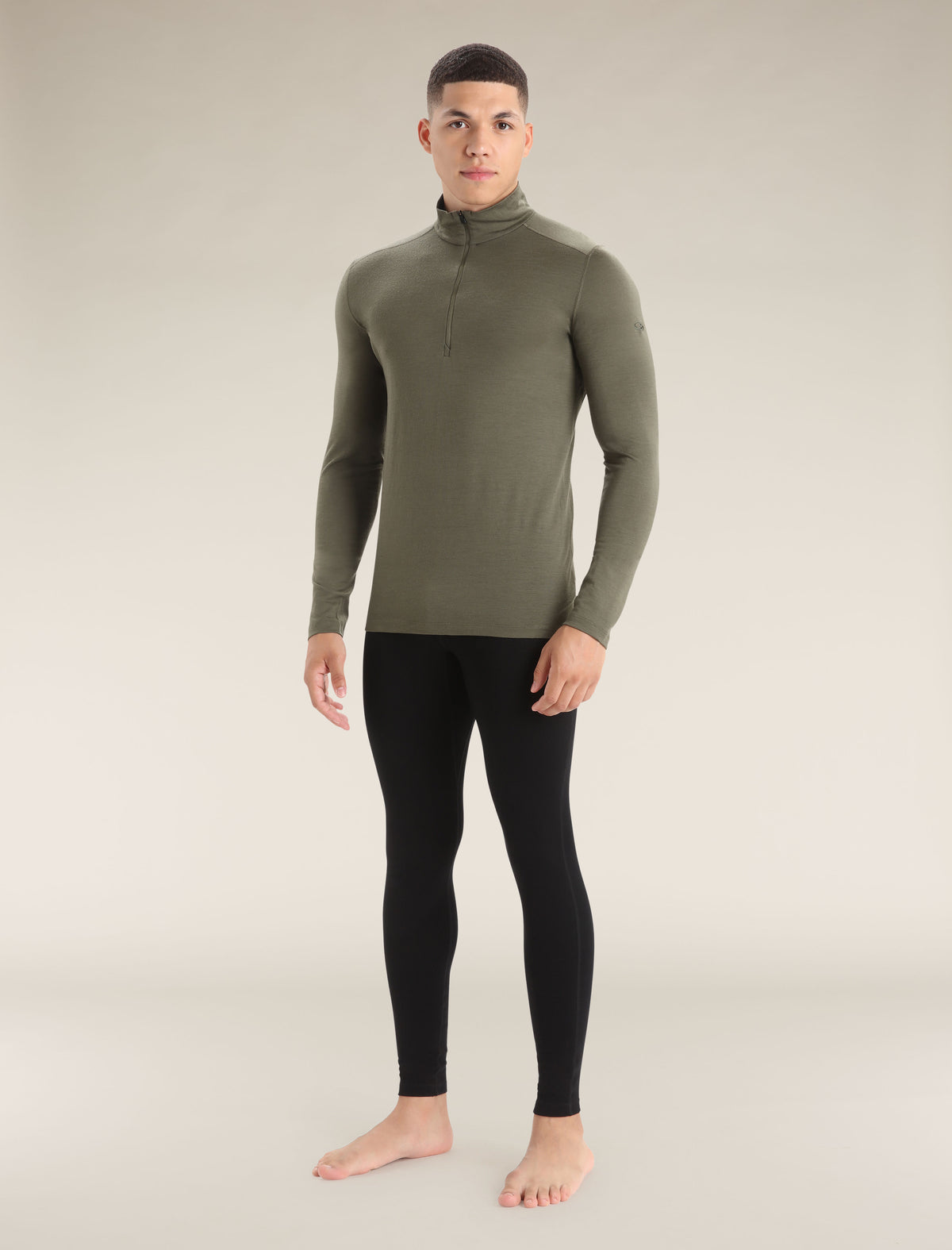 Men's Merino 200 Oasis Long Sleeve Half Zip Thermal Top  - 3
