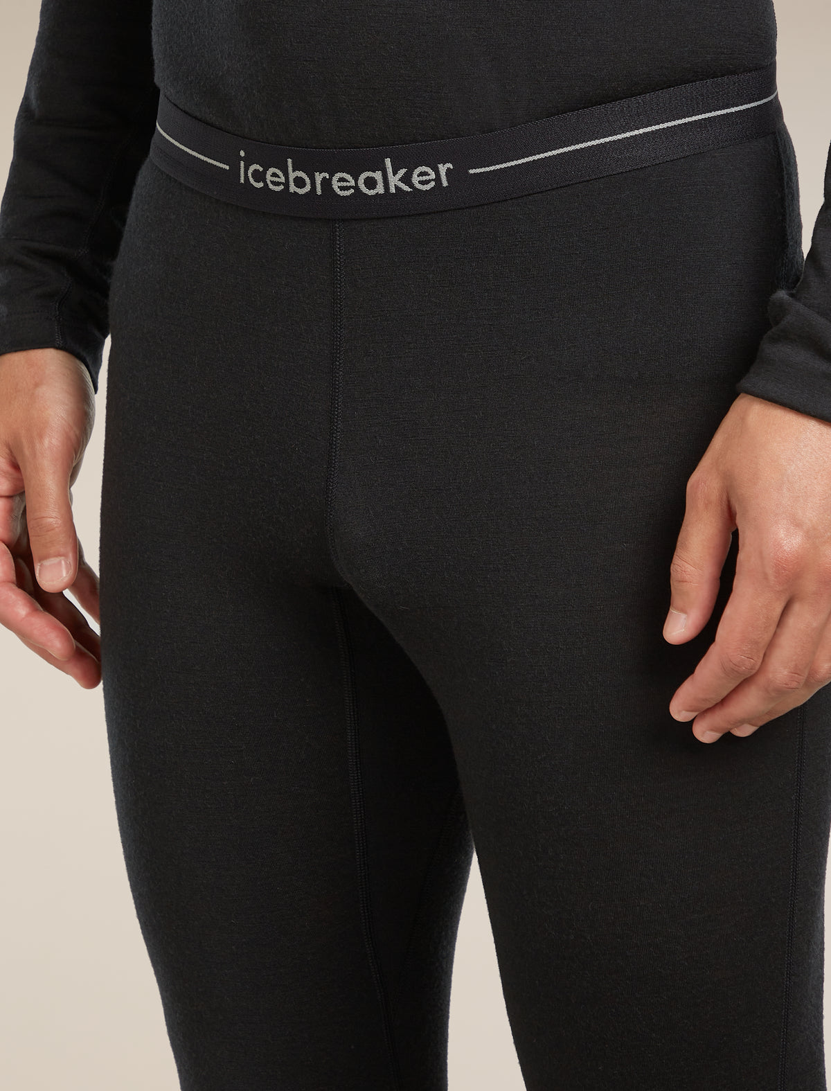 Men's Merino 200 Oasis 3/4 Thermal Leggings Black - 6