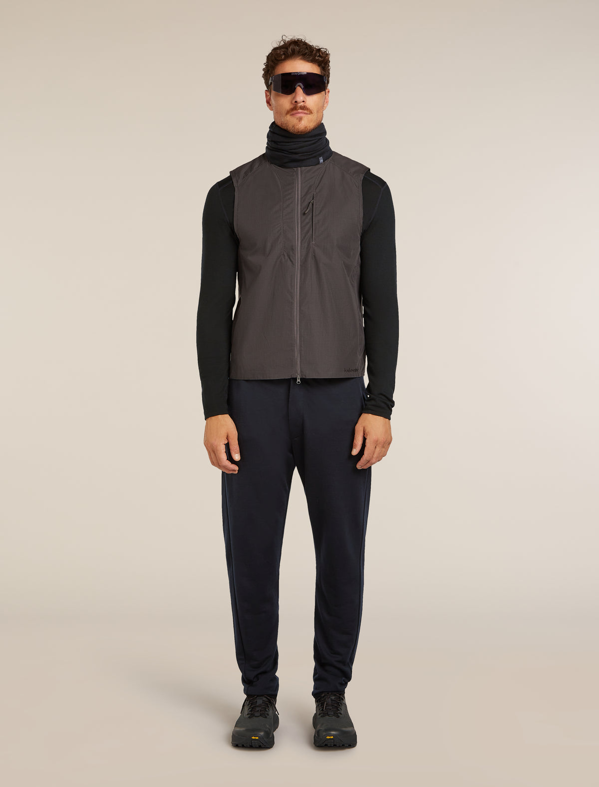 Men's Merino 200 Oasis Thermal Leggings wFly Black - 4