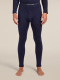 Men's Merino 200 Oasis Thermal Leggings wFly Midnight Navy/Monsoon - 1