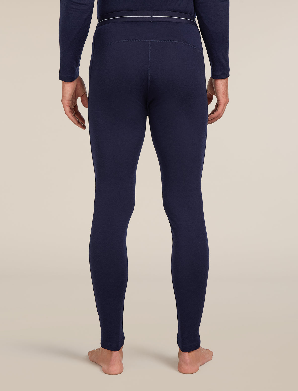 Men's Merino 200 Oasis Thermal Leggings wFly Midnight Navy/Monsoon - 2