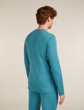Men's Merino 260 Tech Long Sleeve Crewe Thermal Top Topaz - 2