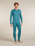 Men's Merino 260 Tech Long Sleeve Crewe Thermal Top Topaz - 3