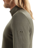 Men's Merino 260 Tech Long Sleeve Half Zip Thermal Top Loden - 6