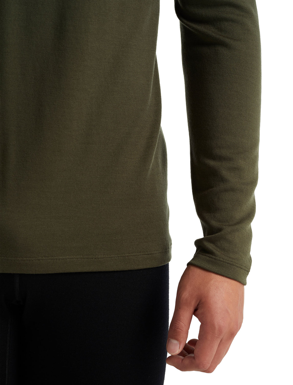 Men's Merino 260 Tech Long Sleeve Half Zip Thermal Top Loden - 6