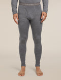 Men's Merino 260 Tech Thermal Leggings wFly Gritstone Heather - 1