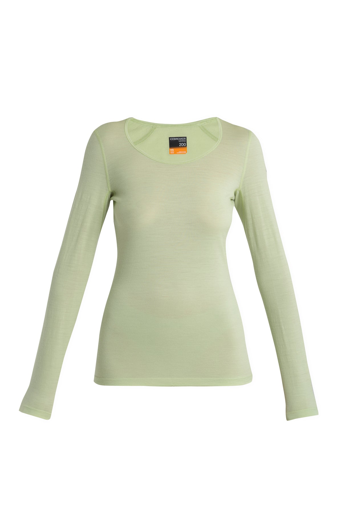 Women's Merino 200 Oasis Long Sleeve Scoop Thermal Top Glazen - 7