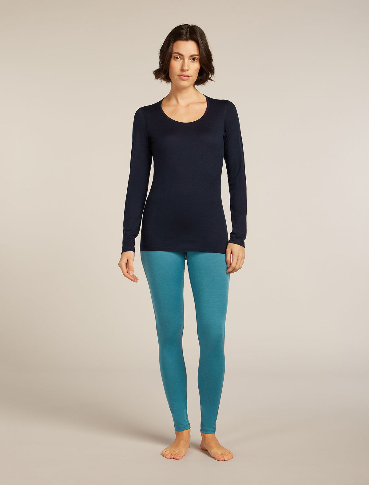 Women's Merino 200 Oasis Thermal Leggings Topaz - 3