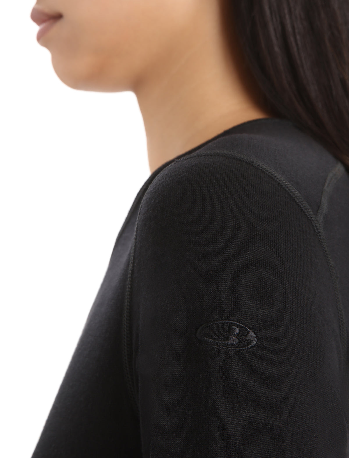 Women's Merino 260 Tech Long Sleeve Crewe Thermal Top Black - 5
