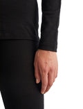 Women's Merino 260 Tech Long Sleeve Crewe Thermal Top Black - 7