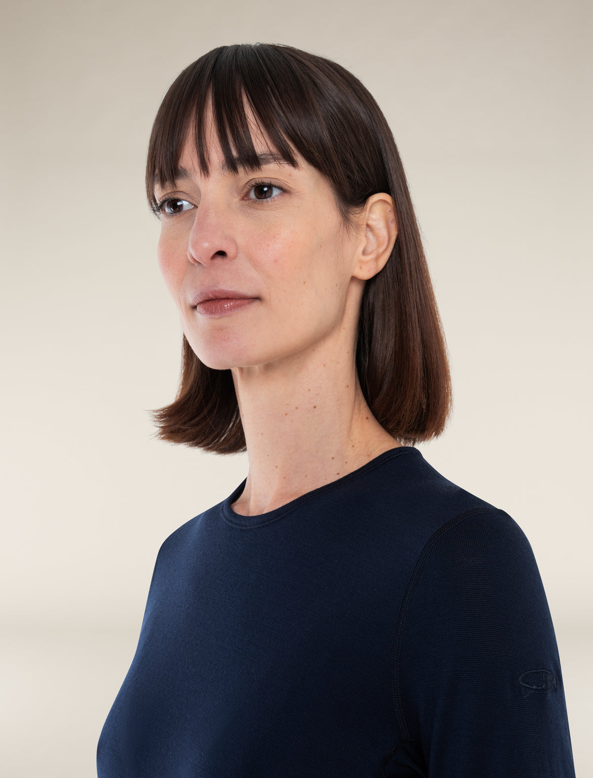 Women's Merino 260 Tech Long Sleeve Crewe Thermal Top Midnight Navy - 5