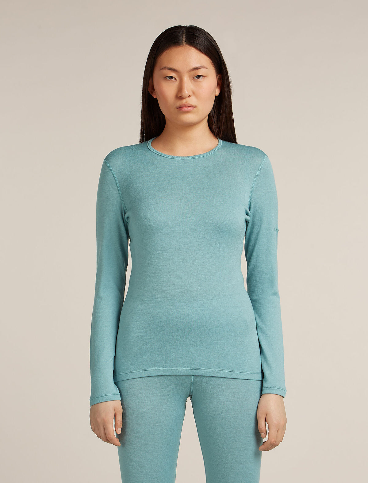 Women's Merino 260 Tech Long Sleeve Crewe Thermal Top Hydro - 1