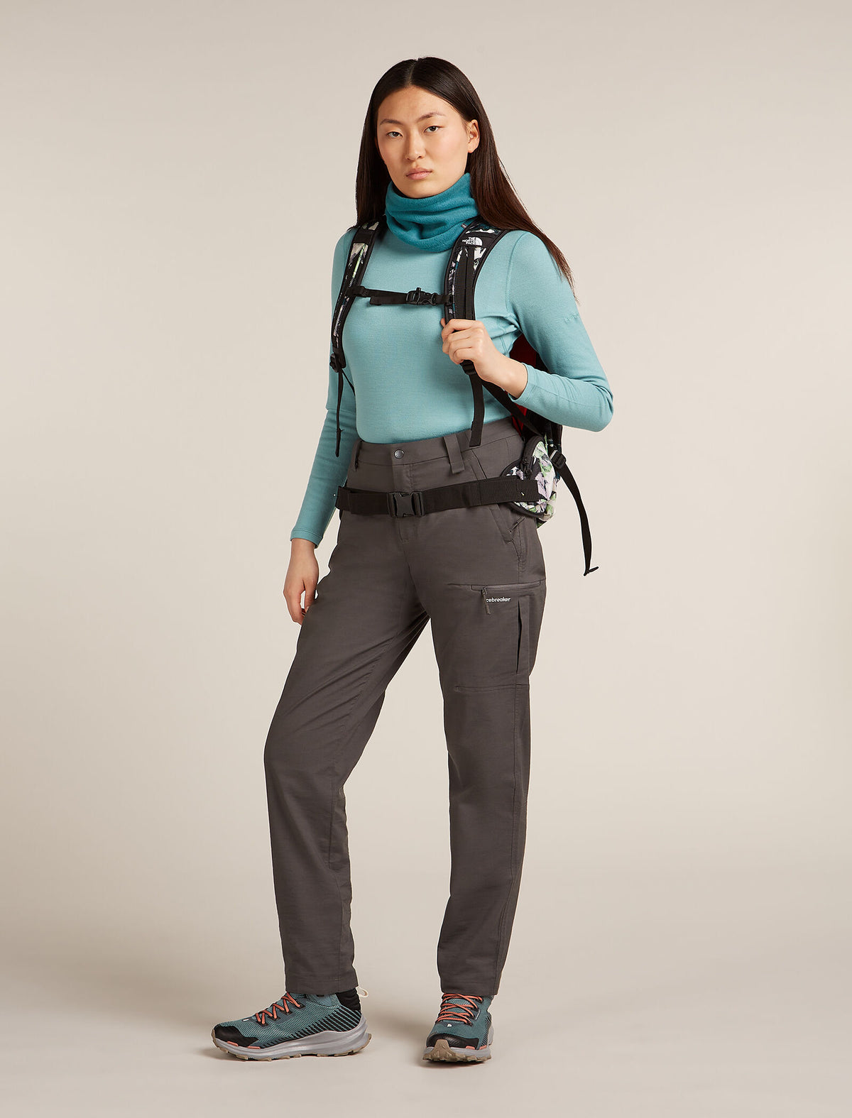 Women's Merino 260 Tech Long Sleeve Crewe Thermal Top Hydro - 4