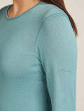 Women's Merino 260 Tech Long Sleeve Crewe Thermal Top Hydro - 6