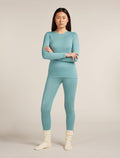 Women's Merino 260 Tech Long Sleeve Crewe Thermal Top Hydro - 7