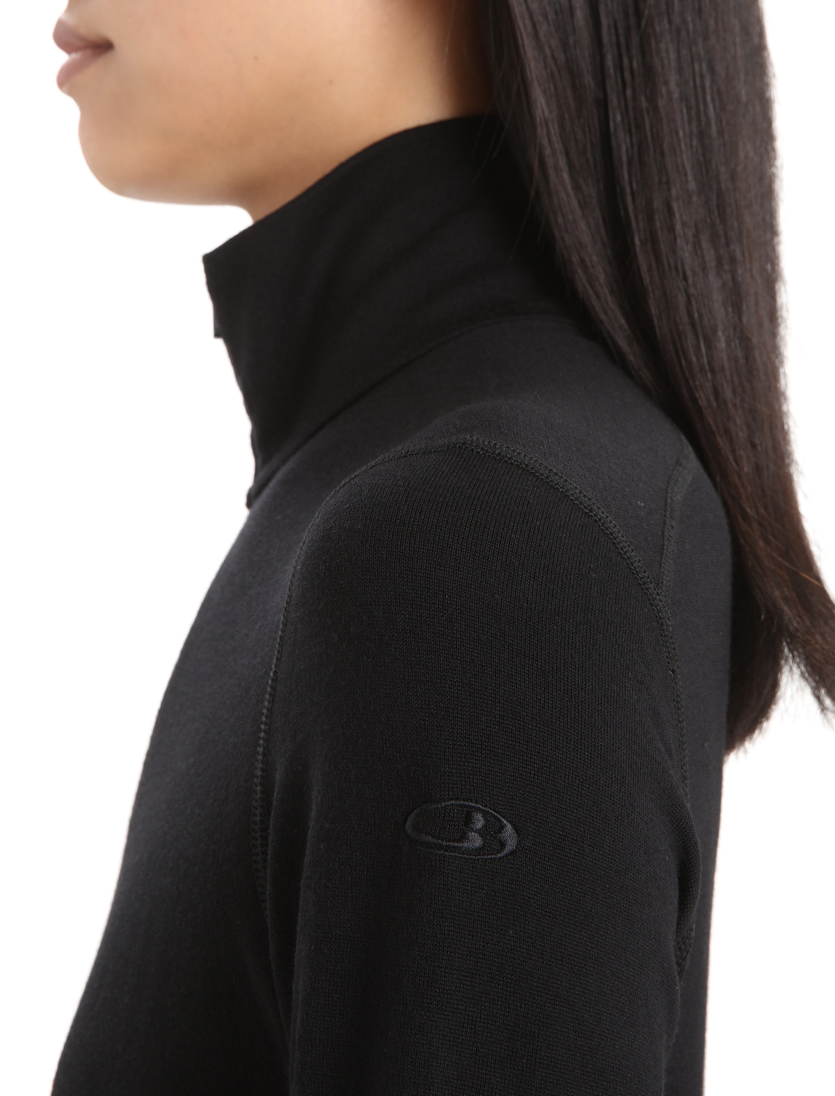 Women's Merino 260 Tech Long Sleeve Half Zip Thermal Top Black - 5
