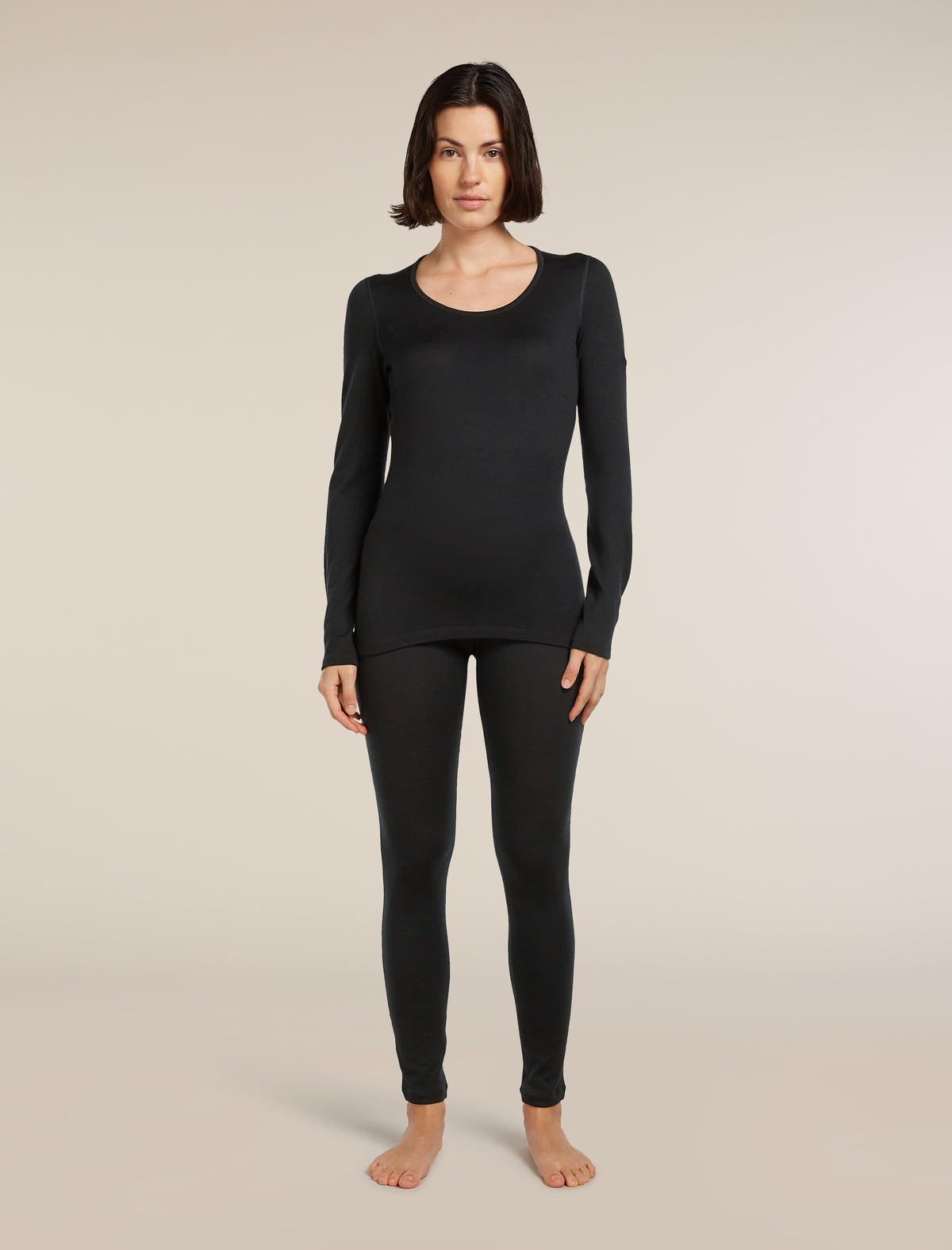 Women's Merino 260 Tech Thermal Leggings Black - 3