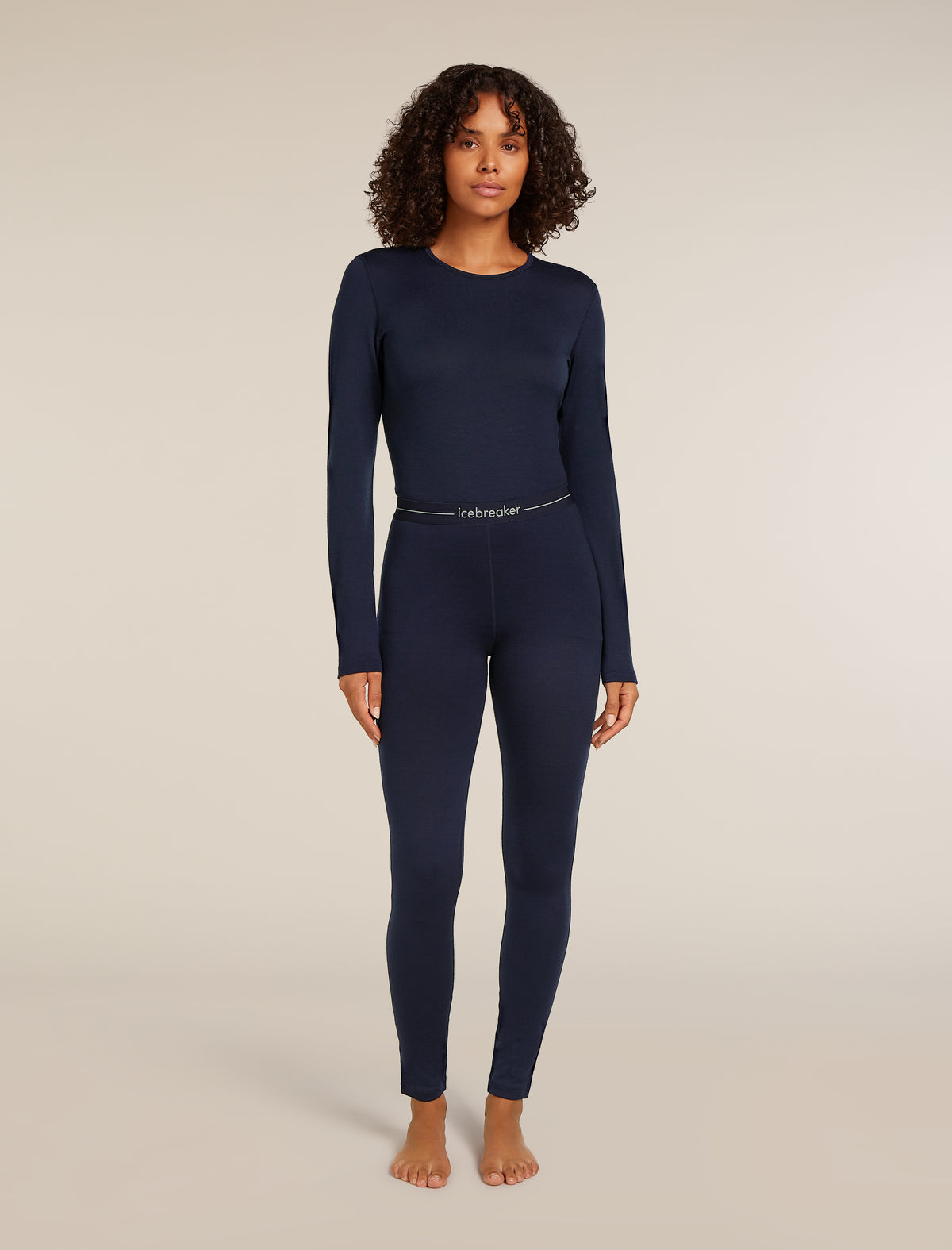 Women's Merino 260 Tech Thermal Leggings Midnight Navy - 3