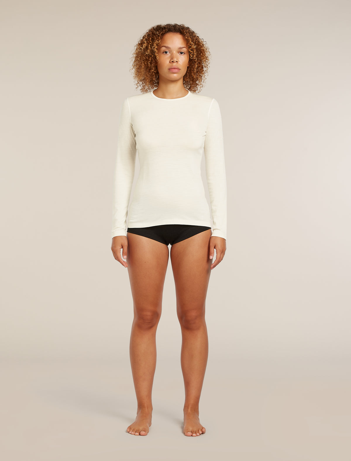 Women's Merino 200 Oasis Thermal Shorts Black - 3