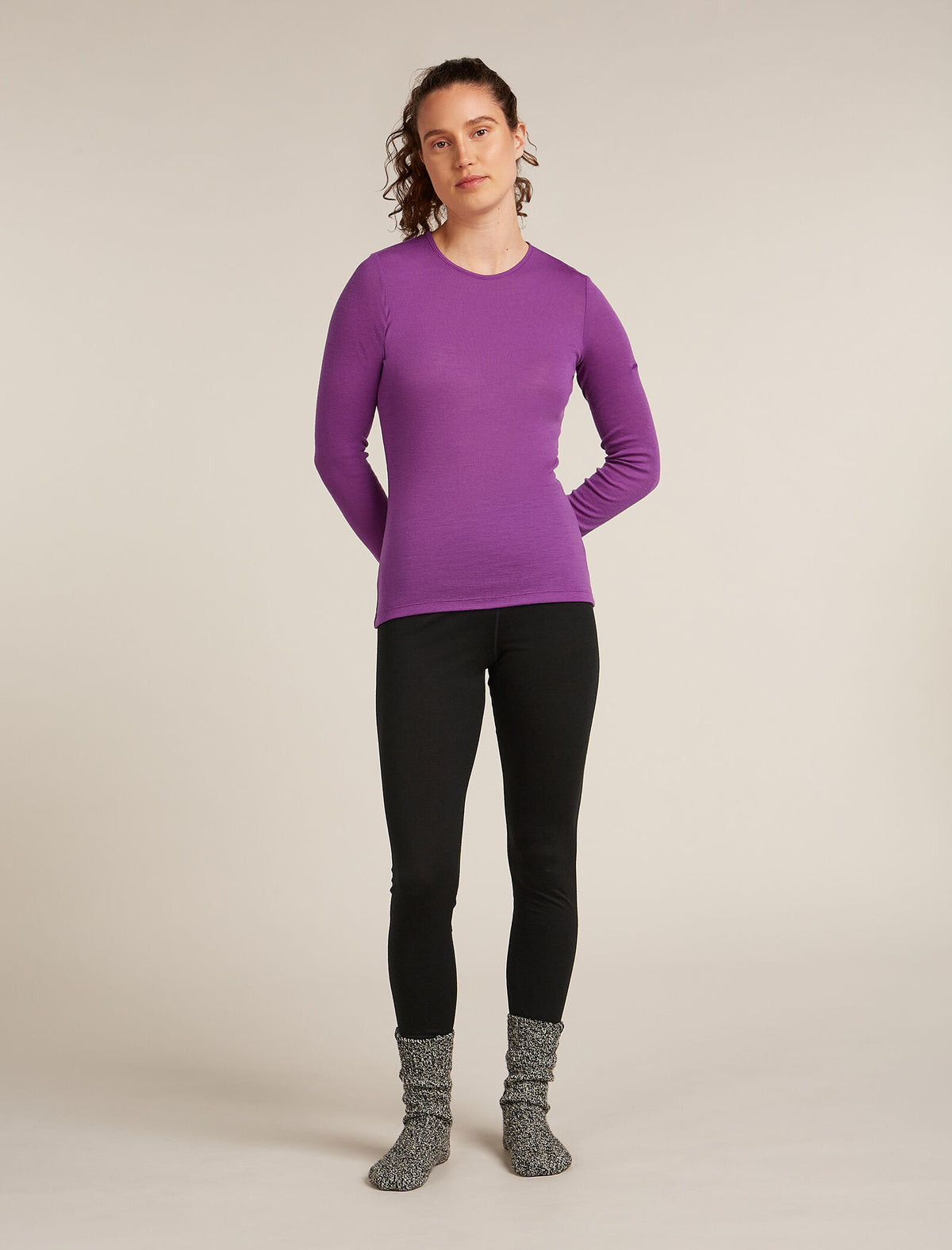 Women's Merino 175 Everyday Long Sleeve Crewe Thermal Top Passion - 6