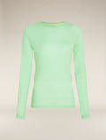 Women's Merino 175 Everyday Long Sleeve Crewe Thermal Top Glass - 8