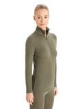Women's Merino 175 Everyday Long Sleeve Half Zip Thermal Top Loden - 1