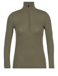 Women's Merino 175 Everyday Long Sleeve Half Zip Thermal Top Loden - 6
