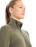 Women's Merino 175 Everyday Long Sleeve Half Zip Thermal Top Loden - 4