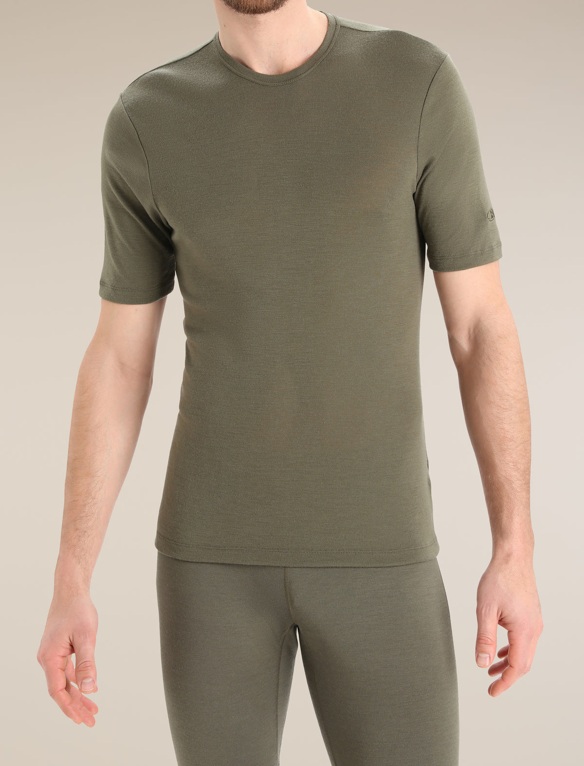 Men's Merino 175 Everyday Short Sleeve Crewe Thermal Top Loden - 1