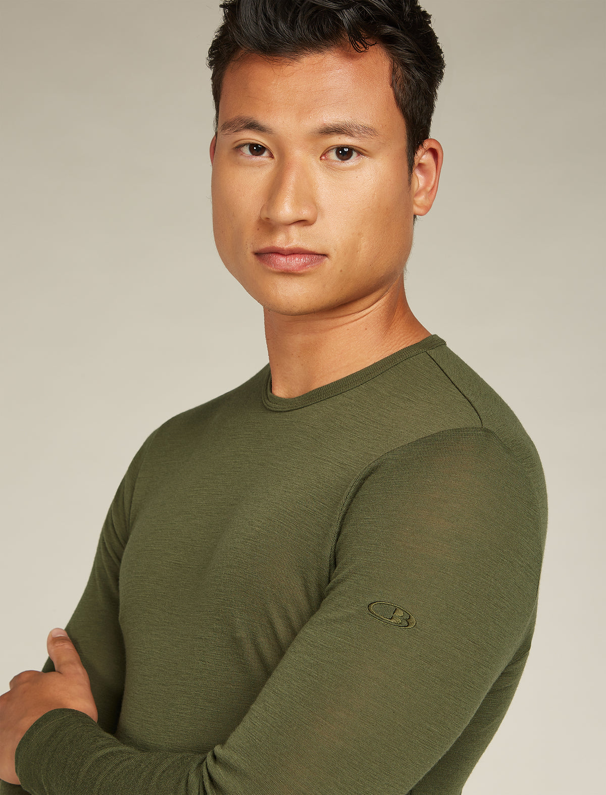 Men's Merino 175 Everyday Long Sleeve Crewe Thermal Top Black - 4