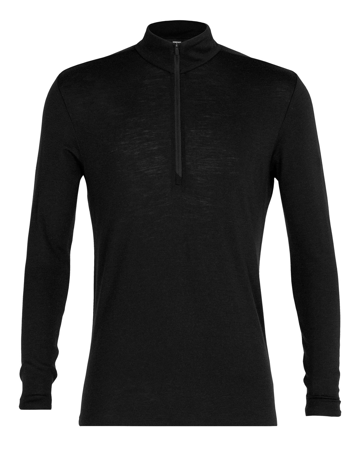 Men's Merino 175 Everyday Long Sleeve Half Zip Thermal Top Black - 8