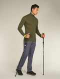 Men's Merino 175 Everyday Long Sleeve Half Zip Thermal Top Loden - 4