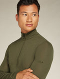Men's Merino 175 Everyday Long Sleeve Half Zip Thermal Top Loden - 5